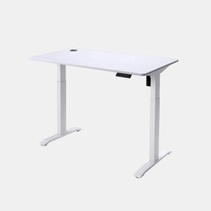 Mesa de Escritório Urban Factory EED25UF Branco Aço inoxidável 118 x 60 cm