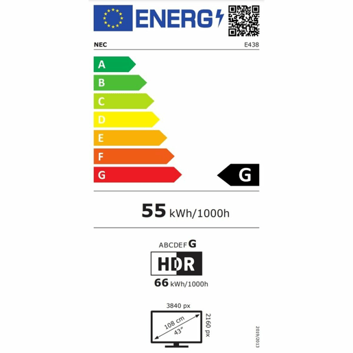 Monitor LCD NEC 60005045 IPS Direct-LED 42,5 42,5 Monitor LCD NEC 60005045 IPS Direct-LED 42,5 42,5