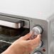 Mini Horno Eléctrico Metal, Acero Inoxidable HOMCOM Mini Horno Eléctrico Metal, Acero Inoxidable HOMCOM Plateado
