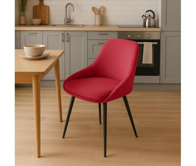 Silla de comedor - Elmira - Terciopelo