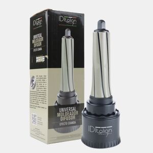 Italian Design - Difusor de Cabelo Inovador com Efeito Coanda | Moldagem e Ondulação Natural | Sem calor extremo | Universal para qualquer diâmetro de bico
