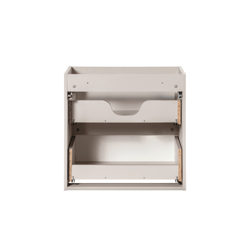 Móvel lavatório duplo 140cm 4 gavetas Riva Cashmere Madeira
