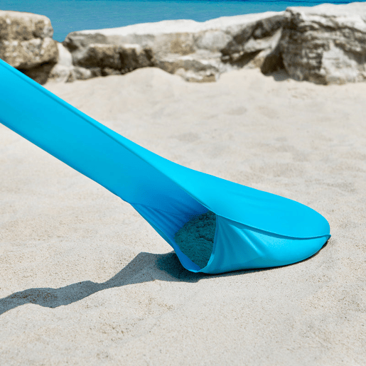 SoBuy OZT01-HB Tenda de praia em Lycra azul claro