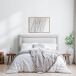 Cabecero de madera tapizado en tela para cama de 180 M:210x132 cm Profundidad: 9 135 Cabecero de madera tapizado en tela para cama de 180 M:210x132 cm Profundidad: 9 135 Blanco