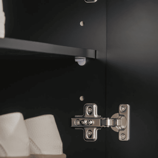 SoBuy Banco de arrumação com 2 portas Preto FSR117-SCH