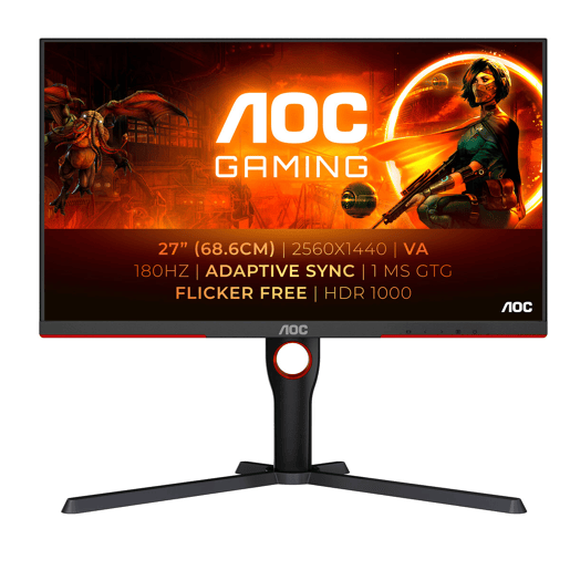 Monitor Gaming AOC Q27G3XMNBK 27 2K 180 Hz