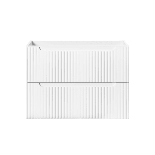 Móvel de lavatório 80cm 2 gavetas Riva Branco Móvel de lavatório 80cm 2 gavetas Riva Branco