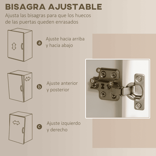 HOMCOM Conjunto de Móveis de Cozinha Armário de Cozinha e Aparador com Gaveta Prateleira Ajustável Estilo Moderno para Sala de Estar Sala de Jantar 100x40x180 cm 80x40x90 cm Branco