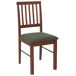 Beliani Silla de comedor ORONO Beliani Silla de comedor ORONO Verde Oscuro