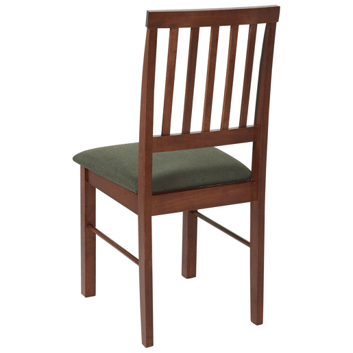 Conjunto de 2 cadeiras de jantar ORONO Madeira Castanho escuro