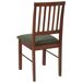 Beliani Silla de comedor ORONO Beliani Silla de comedor ORONO Verde Oscuro