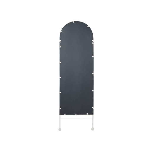 Espelho JARNAGES 45 cm 145 cm Metal Branco