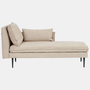 Beliani Chaise longue à esquerda Poliéster YERRES