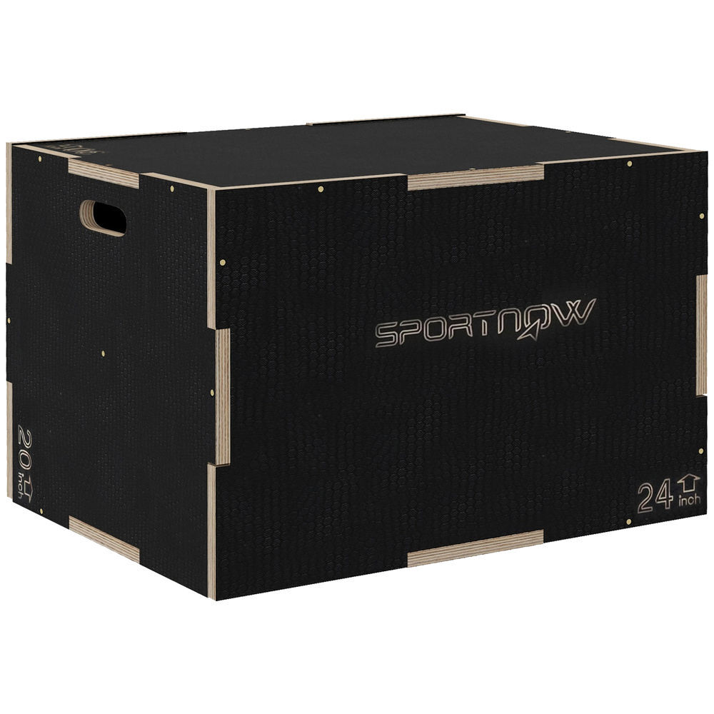 Cajón Pliométrico Madera de Haya SPORTNOW, ferretería - seguridad
