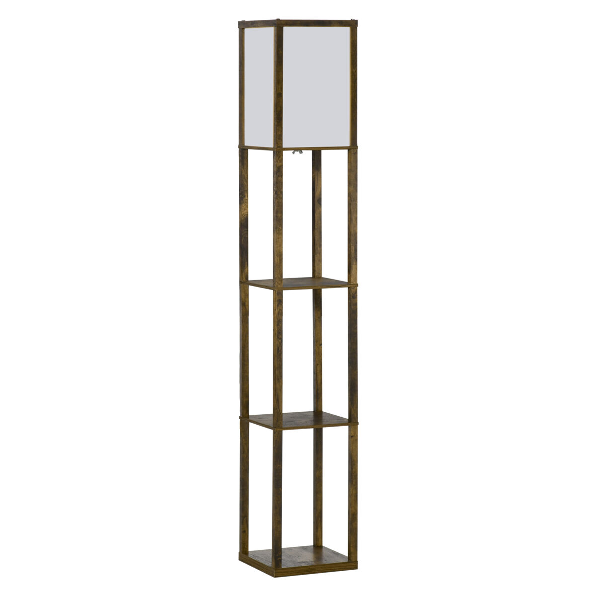 Lámpara de Pie MDF, Acrílico HOMCOM, hogar - iluminación