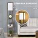 Lámpara de Pie MDF, Acrílico HOMCOM, hogar - iluminación Lámpara de Pie MDF, Acrílico HOMCOM, hogar - iluminación Marrón