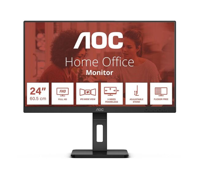 Monitor aoc 24e3qaf 24" 75 hz