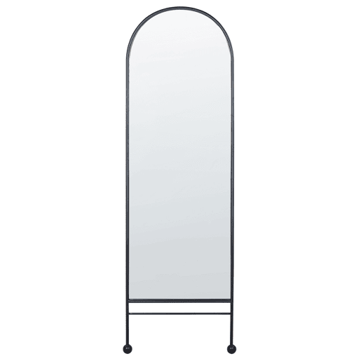 Espelho JARNAGES 45 cm 145 cm Metal Preto