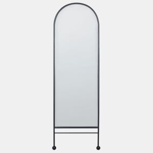 Espelho JARNAGES 45 cm 145 cm Metal Preto