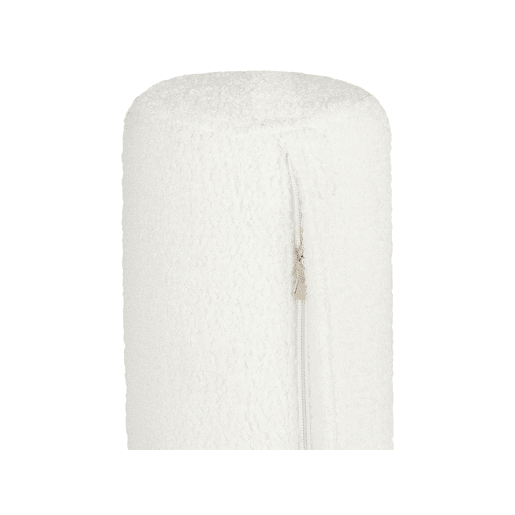 Chaise longue CHINON Bouclé Branco Chaise longue CHINON Bouclé Branco