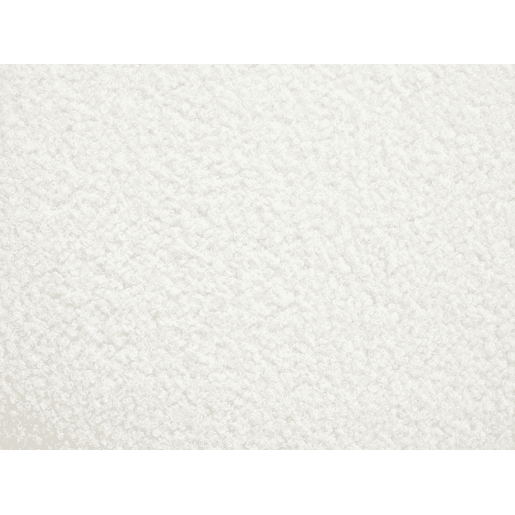 Chaise longue CHINON Bouclé Branco Chaise longue CHINON Bouclé Branco