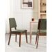 Beliani Silla de comedor MERRILL Beliani Silla de comedor MERRILL Verde Oscuro