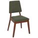 Beliani Silla de comedor MERRILL Beliani Silla de comedor MERRILL Verde Oscuro