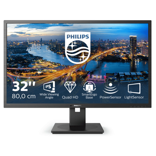 Monitor Philips 325B1L00 31,5 IPS LED LCD Flicker free 75 Hz 50-60 Hz