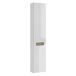 Conjunto de muebles con lavabo individual encastrado 1 cajón y columna Livia Conjunto de muebles con lavabo individual encastrado 1 cajón y columna Livia Blanco