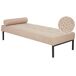 Beliani Chaise longue Bouclé CHINON Beliani Chaise longue Bouclé CHINON Beige