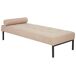 Beliani Chaise longue Bouclé CHINON Beliani Chaise longue Bouclé CHINON Beige