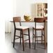 Beliani Silla de bar AMBLER Beliani Silla de bar AMBLER Beige