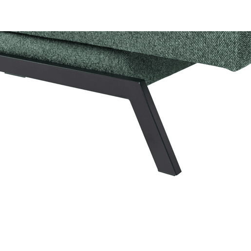 Sofá-cama LEEDS Tecido Verde 3 lugares Sofá-cama LEEDS Tecido Verde 3 lugares