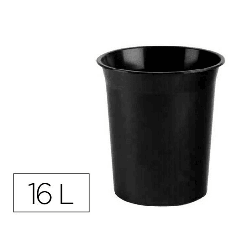 Papeleira Archivo 2000 2001AM NE Plástico Preto 18 L Papeleira Archivo 2000 2001AM NE Plástico Preto 18 L