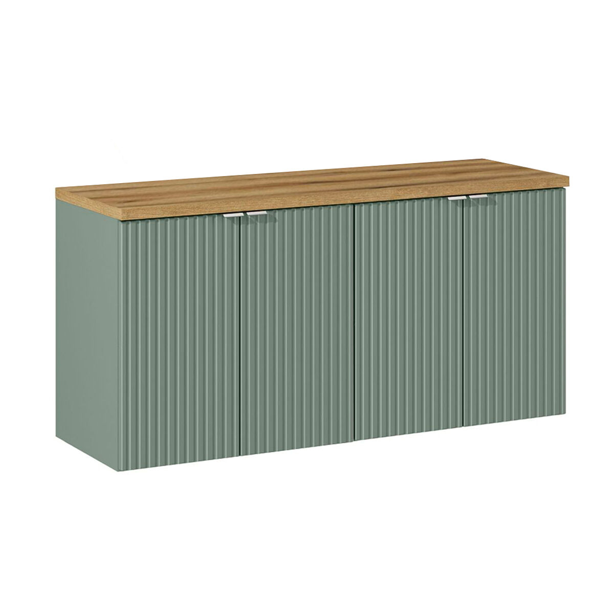 Mueble bajo lavabo 4 puertas encimera Jade
