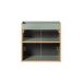 Mueble bajo lavabo 4 puertas encimera Jade Mueble bajo lavabo 4 puertas encimera Jade Verde