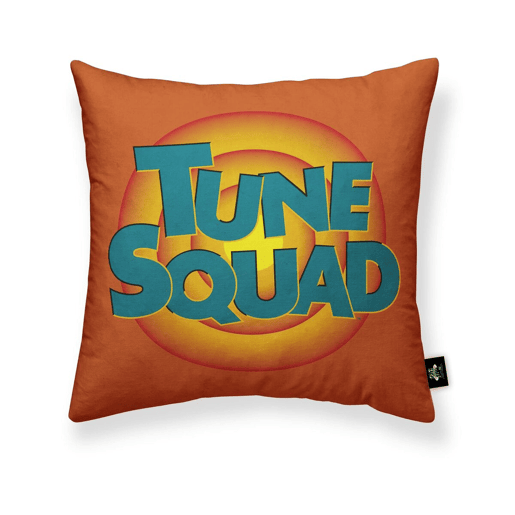 Capa de travesseiro Looney Tunes Squad B Laranja 45 x 45 cm Capa de travesseiro Looney Tunes Squad B Laranja 45 x 45 cm