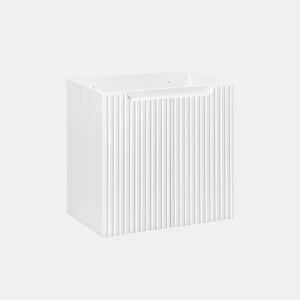 Móvel de lavatório 60cm 2 portas Riva Branco