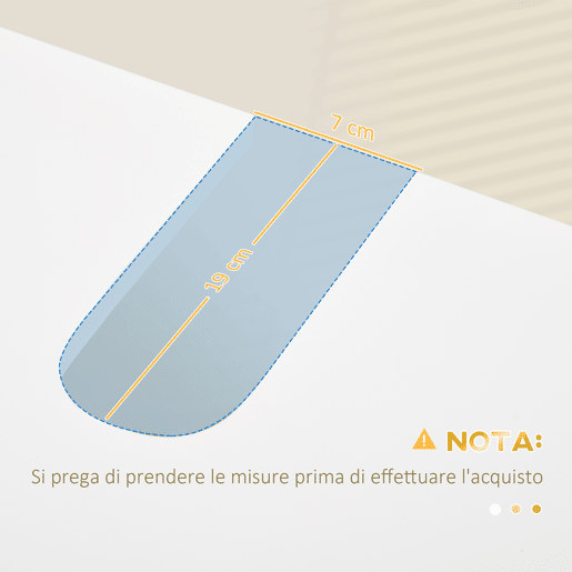 kleankin Conjunto Móveis para Casa de Banho Móvel para Lavatório Pousar com Pés de Aço e Espelho para Casa de Banho com Luz LED Interruptor Tátil 60x30x65 cm Ø60x4 cm Branco e Dourado