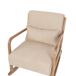 Beliani Silla mecedora SKOVDE Beliani Silla mecedora SKOVDE Beige