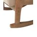 Beliani Silla mecedora SKOVDE Beliani Silla mecedora SKOVDE Beige