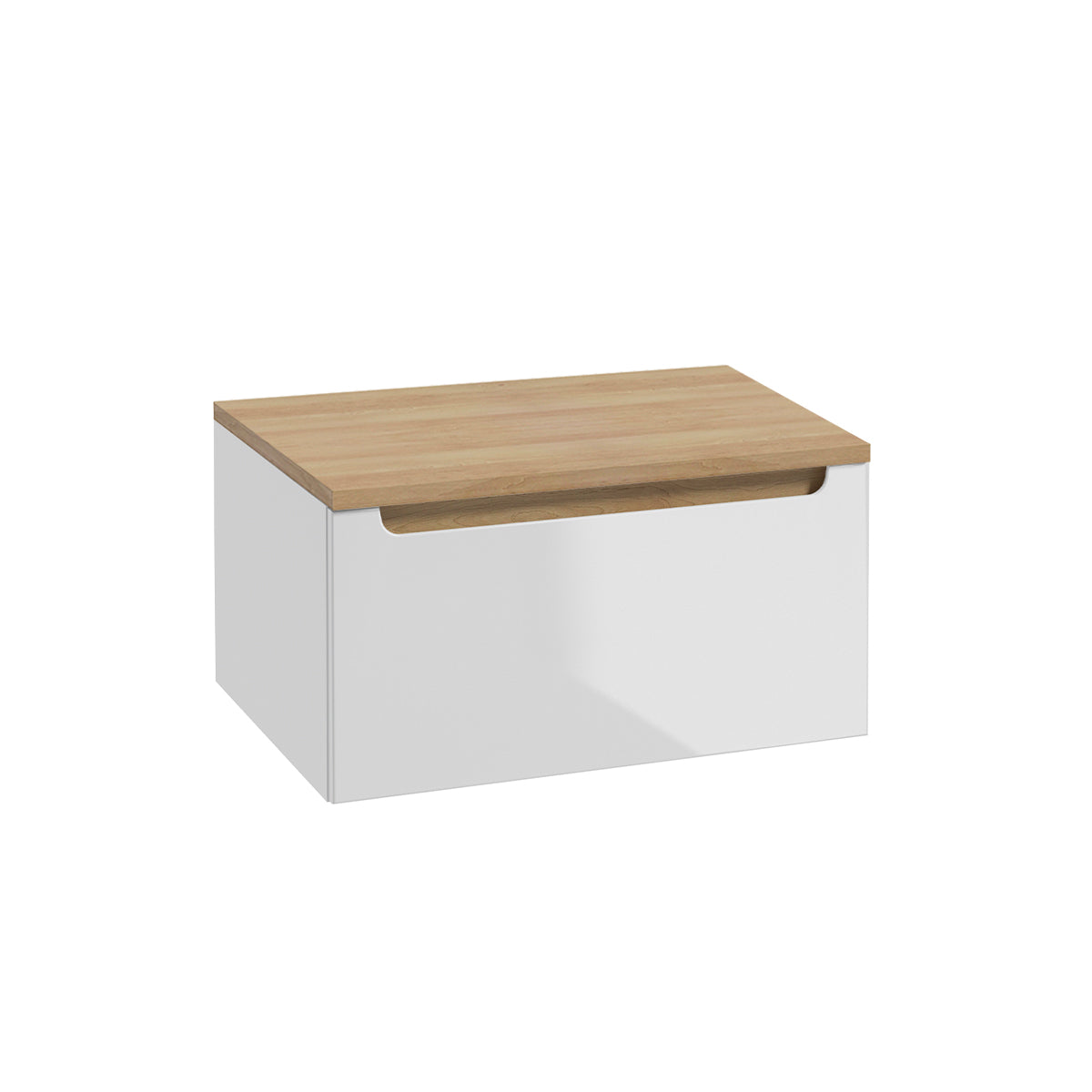 Mueble bajo lavabo 1 cajón encimera Livia 60