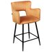 Beliani Silla de bar SANILAC Beliani Silla de bar SANILAC Gris