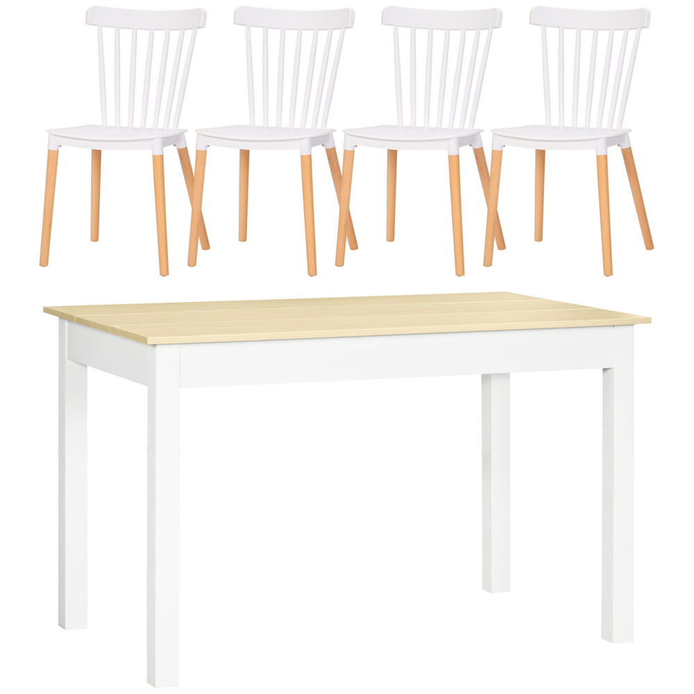 Conjunto de Comedor HOMCOM, hogar - muebles de comedor