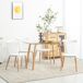 Conjunto de Comedor HOMCOM, hogar - muebles de comedor Conjunto de Comedor HOMCOM, hogar - muebles de comedor Blanco/ Madera