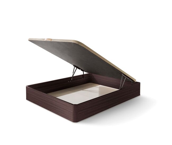Canapé diana abatible de madera 150x190cm gran capacidad sin montaje wengue