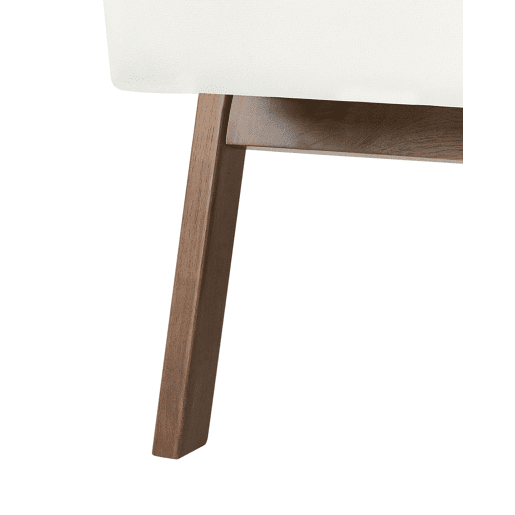 Poltrona KISA Veludo Branco creme Poltrona KISA Veludo Branco creme