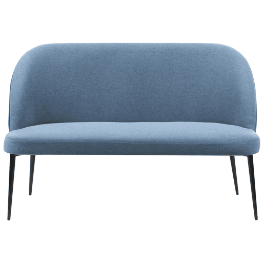 Banco estofado OSBY Tecido Azul 2 lugares