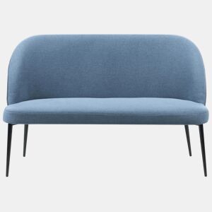 Banco estofado OSBY Tecido Azul 2 lugares
