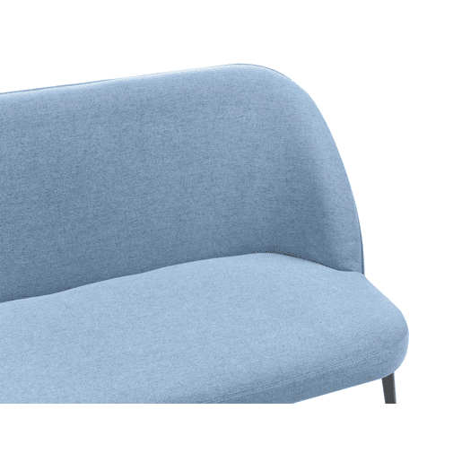 Banco estofado OSBY Tecido Azul 2 lugares